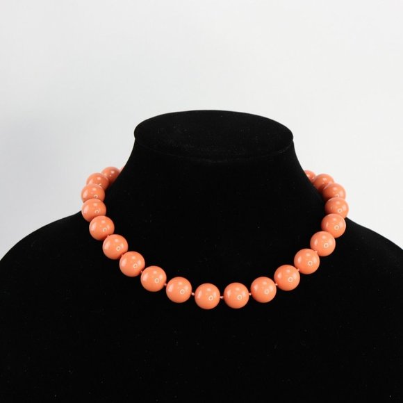 Charter Club Jewelry - Charter Club, Imitation 14mm Peach Pearl Collar Necklace